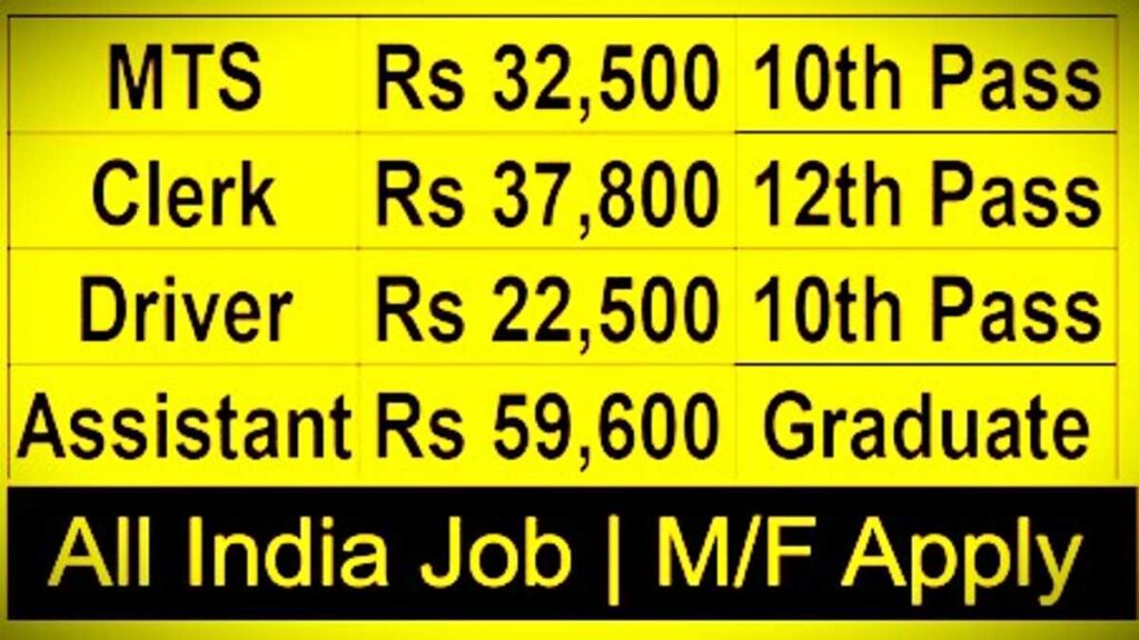 Sarkari Naukri Bharti